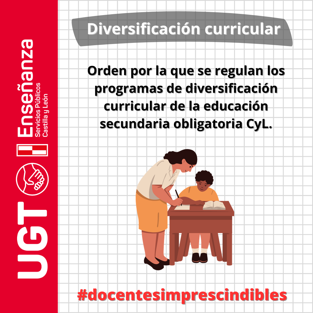 ORDEN EDU/1332/2023, de 14 de noviembre, por la que se regulan los programas de diversificación curricular de la educación secundaria obligatoria en la Comunidad de Castilla y León