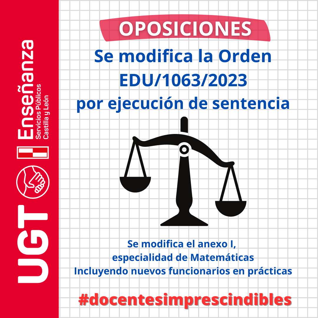 Oposiciones estabilización 2023 PES y OC. Modificación. Nombramiento funcionarios en prácticas.