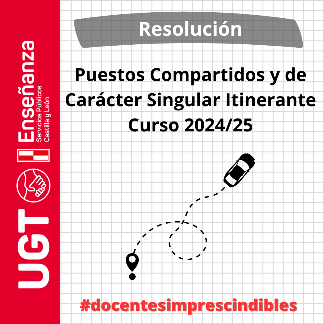 Puestos Compartidos y de Carácter Singular Itinerante