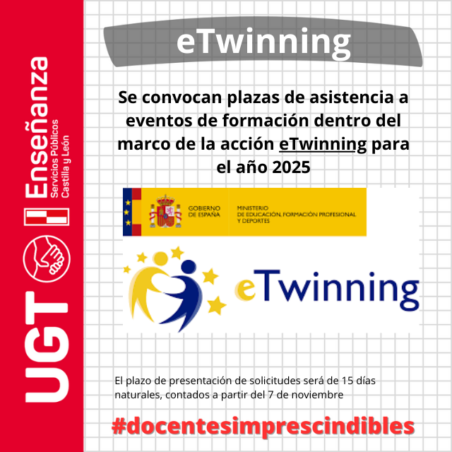 Convocatoria de plazas eTwinning para el año 2025