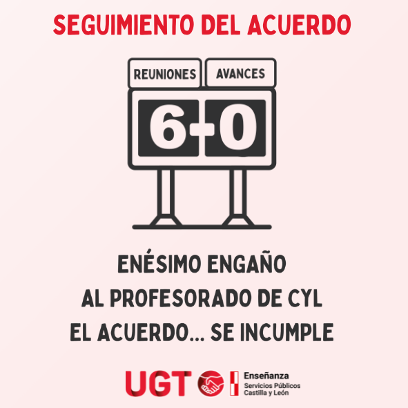 UGT SP-Enseñanza denuncia que la consejera solo buscaba “propaganda política” cuando firmó el acuerdo para mejorar las condiciones laborales docentes