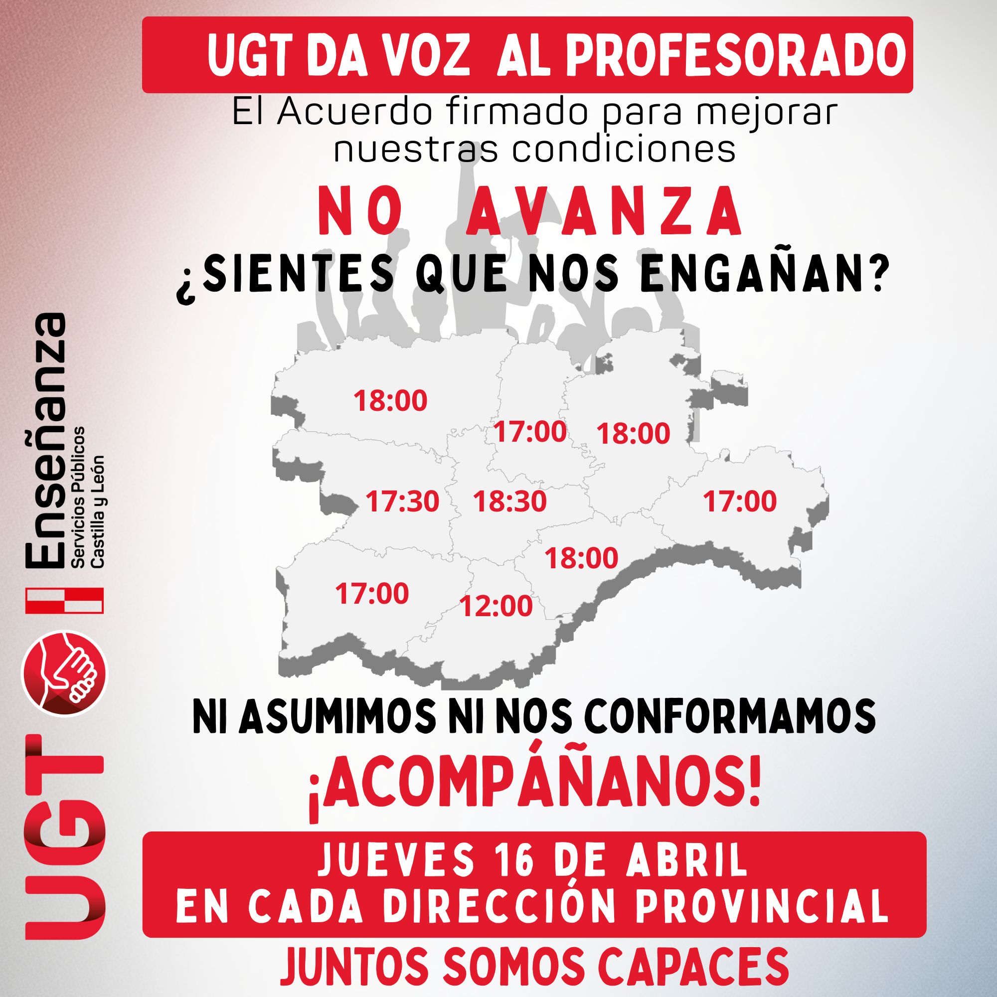 UGT denuncia reuniones vacías y acusa a Educación de bloquear el Acuerdo docente