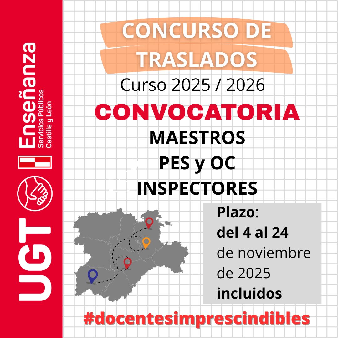 CONCURSO DE TRASLADOS 2025: TODOS LOS CUERPOS