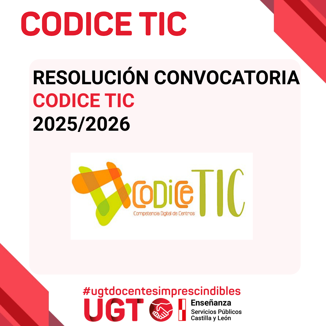 Se resuelve la convocatoria para la obtención de la certificación del nivel de competencia digital «CoDiCe TIC», de CyL. 2025/2026