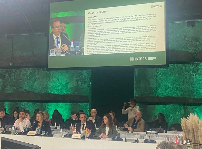 UGT culmina su participación en el ISTP 2026 en Estonia con tres compromisos clave para la mejora de la profesión docente en España